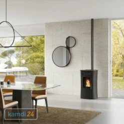 Edilkamin Dania Air Tight Pelletofen Stahl Grau -Angebote Kamdi24 Store edilkamin dania air tight pelletofen stahl grau 19222 m 2