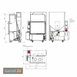 Edilkamin Idropellbox 30 Wasserführender Pellet-Kamineinsatz -Angebote Kamdi24 Store edilkamin idropellbox 30 wasserfuehrender pellet kamineinsatz 13333 m 4