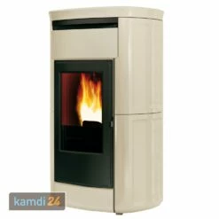 Edilkamin Kira EVO Pelletofen Keramik Pergament -Angebote Kamdi24 Store edilkamin kira evo pelletofen keramik pergament 21488 m 1