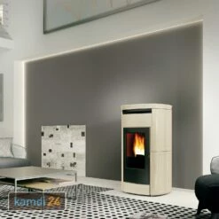 Edilkamin Kira EVO Pelletofen Keramik Pergament -Angebote Kamdi24 Store edilkamin kira evo pelletofen keramik pergament 21488 m 5