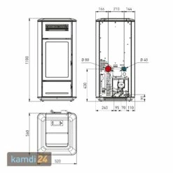 Edilkamin Milla H 12 Up Wasserführender Pelletofen Keramik Bordeaux -Angebote Kamdi24 Store edilkamin milla h 12 up wasserfuehrender pelletofen keramik bordeaux 23943 m 5