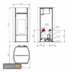 Edilkamin Myrna H 15 Wasserführender Pelletofen Keramik Matthellgrau -Angebote Kamdi24 Store edilkamin myrna h 15 wasserfuehrender pelletofen keramik matthellgrau 23990 m 5