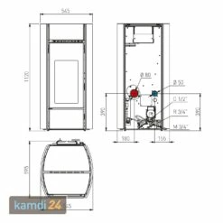 Edilkamin Myrna H 15 Wasserführender Pelletofen Stahl / Keramik Mattweiß -Angebote Kamdi24 Store edilkamin myrna h 15 wasserfuehrender pelletofen keramik mattweiss 19289 m 5