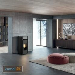 Edilkamin Myrna Pelletofen Stahl Schwarz / Keramik Matthellgrau -Angebote Kamdi24 Store edilkamin myrna pelletofen stahl schwarz keramik matthellgrau 19230 m 2