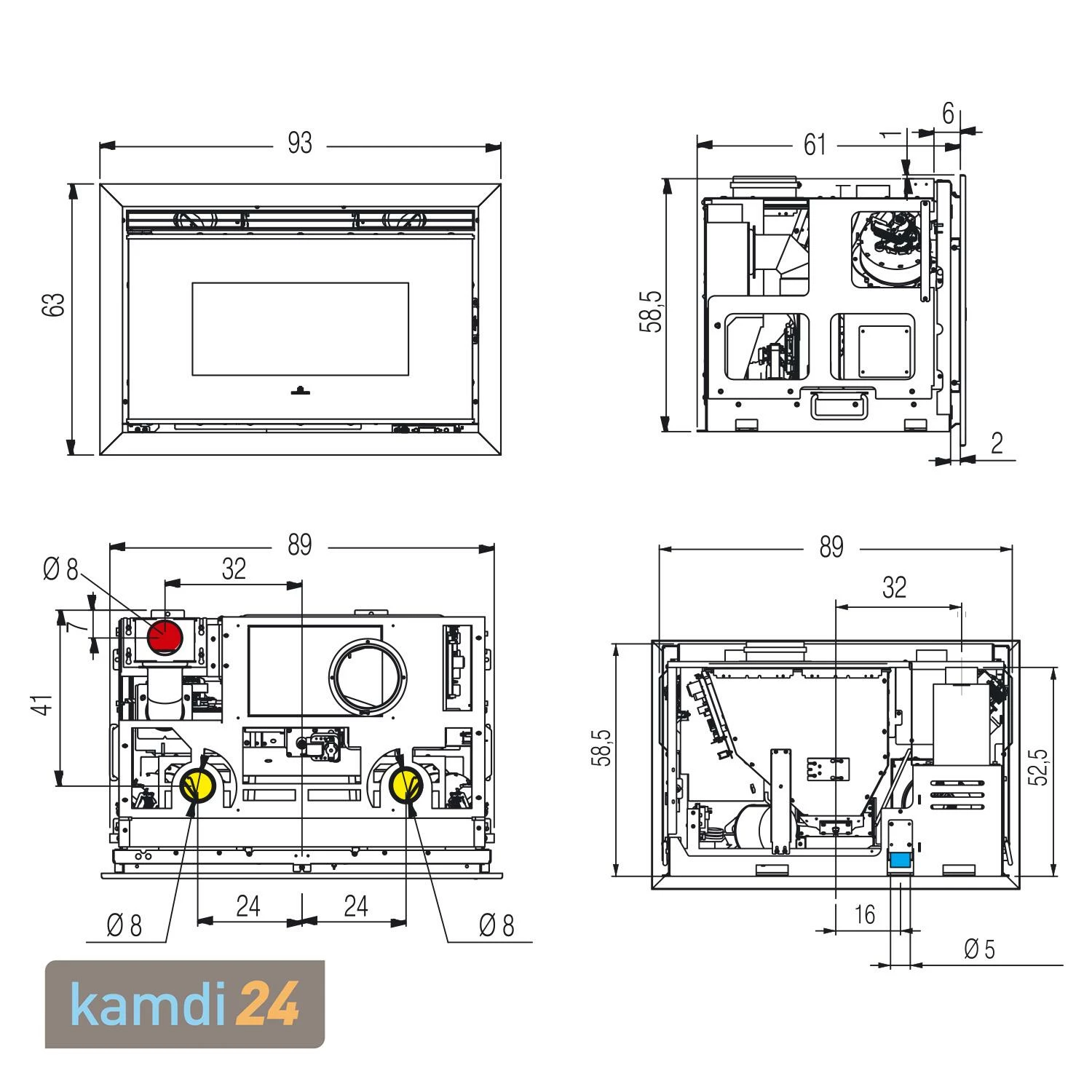 Edilkamin Pellkamin 12 Evo Pelleteinsatz Mit Einfüllrutsche 5 Edilkamin Pellkamin 12 Evo Pelleteinsatz Mit Einfüllrutsche – Bild 3