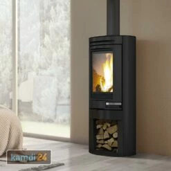 Edilkamin Tally 8 Kaminofen Stahl Schwarz