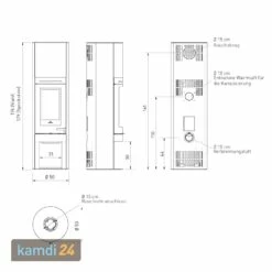 Edilkamin Tally 8 S Kaminofen Stahl Gussgrau -Angebote Kamdi24 Store edilkamin tally 8 s kaminofen stahl gussgrau 14286 m 4