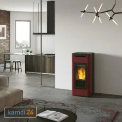 Edilkamin Tera H 25 EVO Wasserführender Pelletofen Keramik Bordeaux Inkl. Kit R-FX -Angebote Kamdi24 Store edilkamin tera h 25 evo wasserfuehrender pelletofen keramik bordeaux inkl kit r fx 26160 m 2