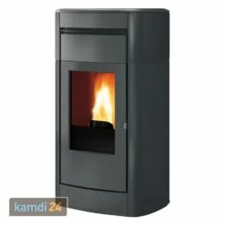 Edilkamin Vyda EVO Pelletofen Keramik Dunkelgrau -Angebote Kamdi24 Store edilkamin vyda evo pelletofen keramik dunkelgrau 21491 m 1