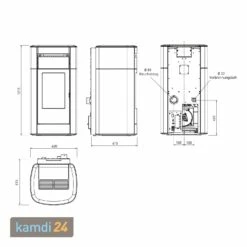 Edilkamin Vyda2 H 22 Up Wasserführender Pelletofen Keramik Dunkelgrau Inkl. Kit R-FX -Angebote Kamdi24 Store edilkamin vyda2 h 22 up wasserfuehrender pelletofen keramik dunkelgrau inkl kit r fx 24383 m 4