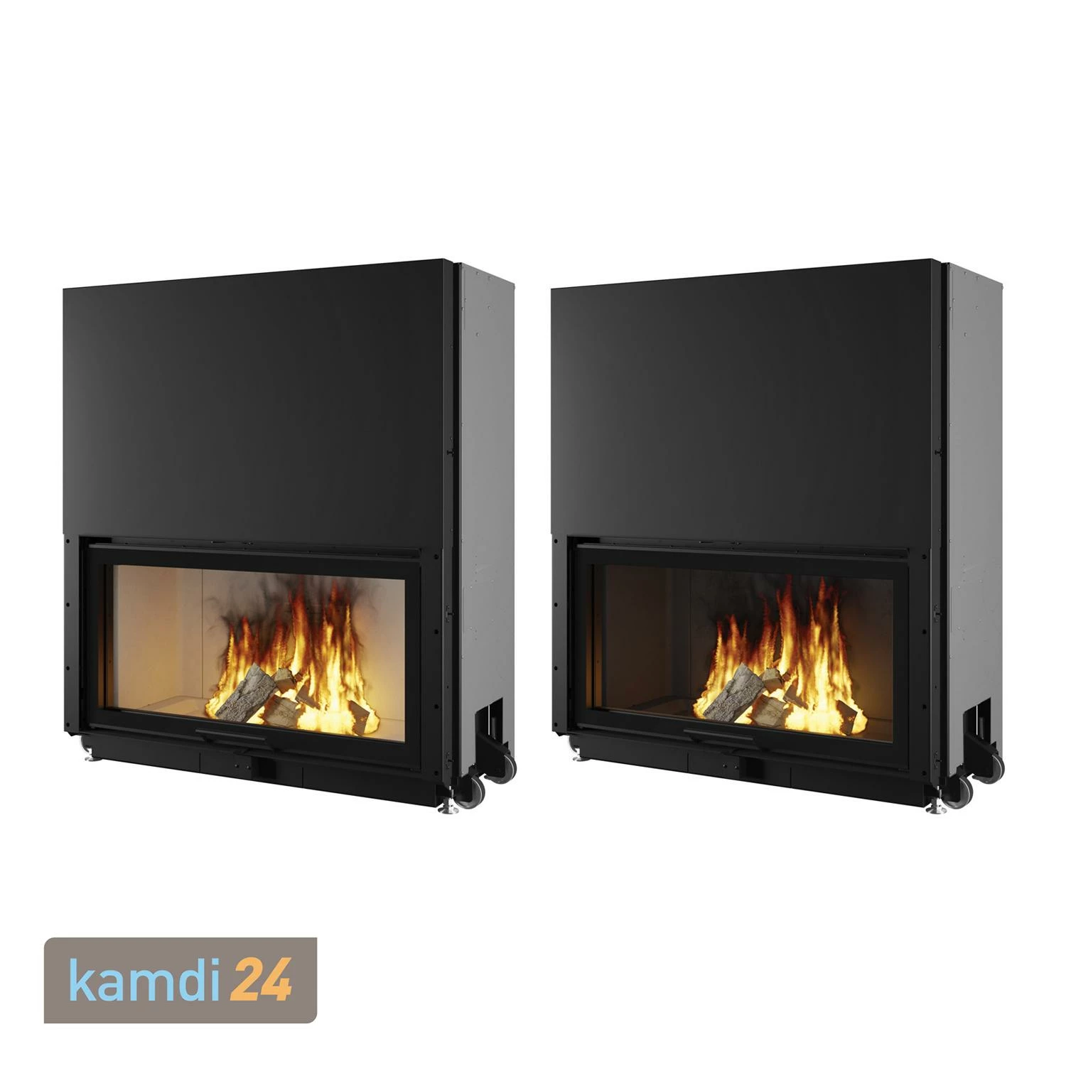 Edilkamin Windo 100 Kamineinsatz Feuerraum Schwarz 5 Edilkamin Windo 100 Kamineinsatz Feuerraum Schwarz – Bild 3