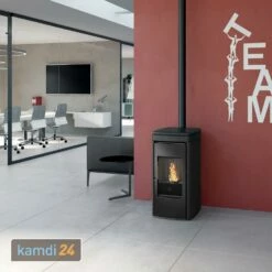 Edilkamin Yana Pelletofen Keramik Schwarz -Angebote Kamdi24 Store edilkamin yana pelletofen keramik schwarz 23583 m 2