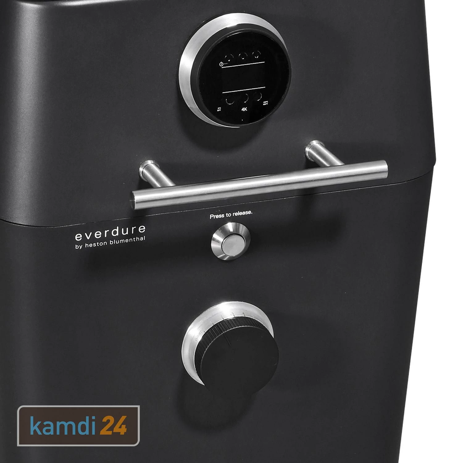 Everdure 4K Holzkohlegrill Schwarz 6 Everdure 4K Holzkohlegrill Schwarz – Bild 4