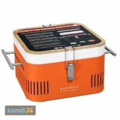 Everdure CUBE™ Holzkohlegrill Orange + Tragetasche -Angebote Kamdi24 Store everdure cube holzkohlegrill orange tragetasche 12777 m 4