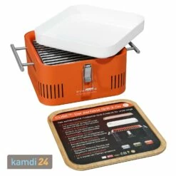 Everdure CUBE™ Holzkohlegrill Orange + Tragetasche -Angebote Kamdi24 Store everdure cube holzkohlegrill orange tragetasche 12777 m 5