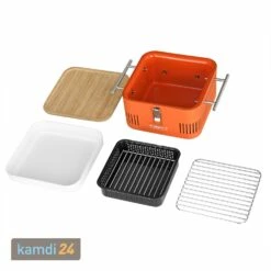 Everdure CUBE™ Holzkohlegrill Orange + Tragetasche -Angebote Kamdi24 Store everdure cube holzkohlegrill orange tragetasche 12777 m 9