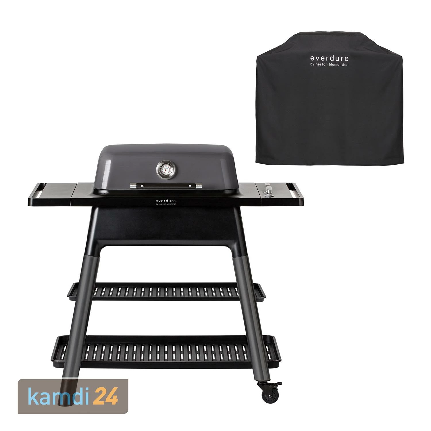 Everdure FORCE™ Gasgrill Graphite + Abdeckhaube 3 Everdure FORCE™ Gasgrill Graphite + Abdeckhaube