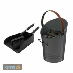 Everdure Kohleeimer + Handfeger-Set