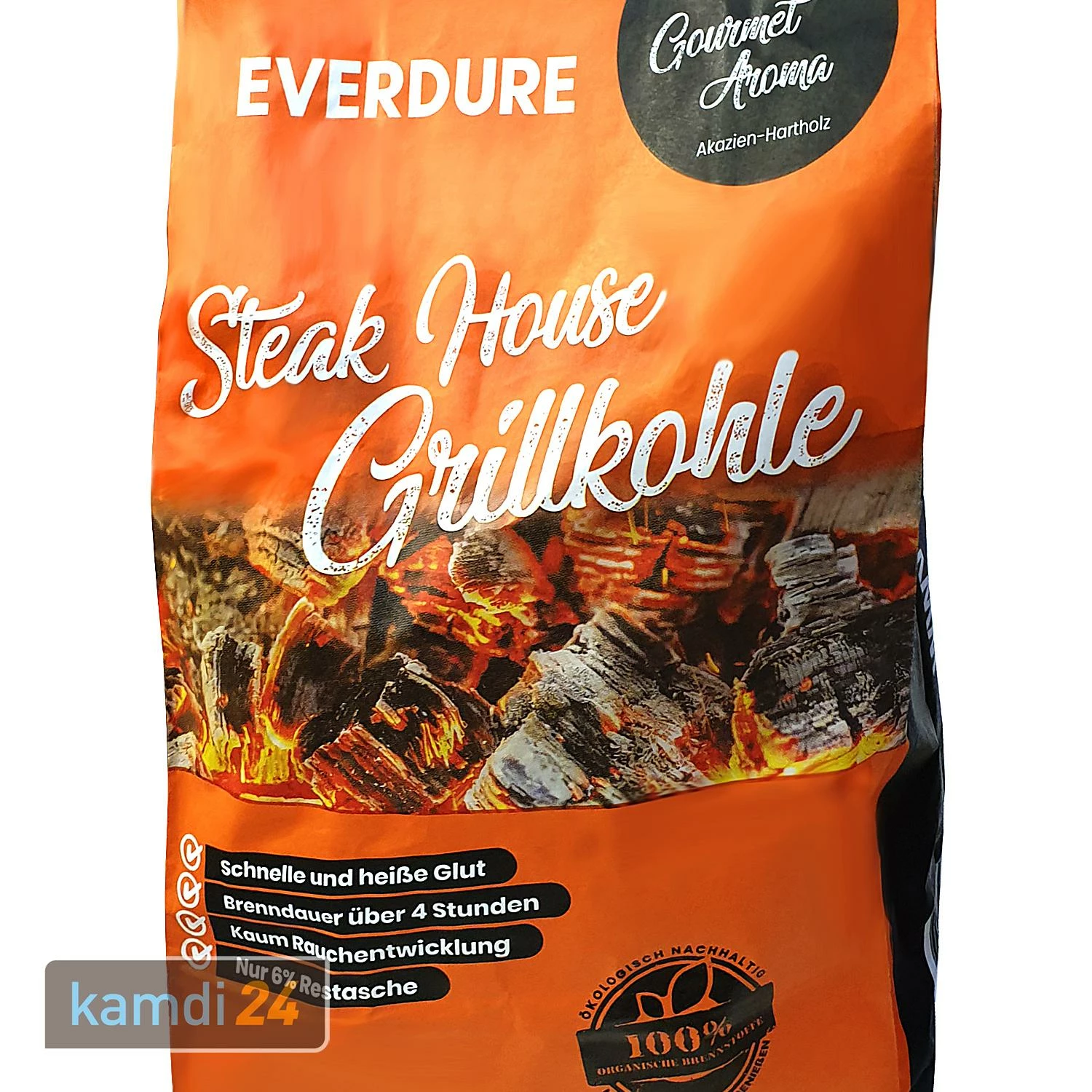Everdure Steak House Grillkohle 7 Kg 4 Everdure Steak House Grillkohle 7 Kg – Bild 2