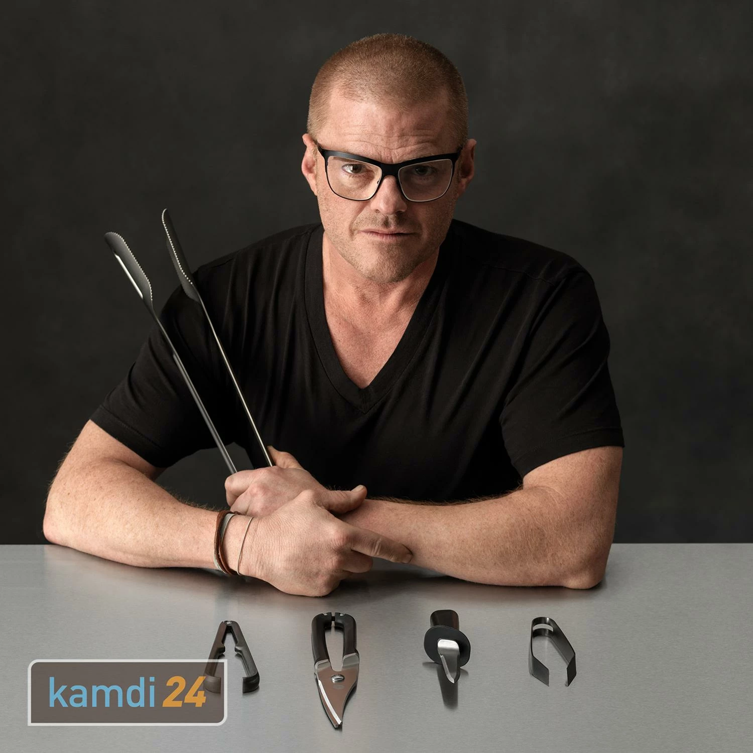 Everdure Ti-Serie Pro Zange Zum Öffnen Von Krustentieren 4 Everdure Ti-Serie Pro Zange Zum Öffnen Von Krustentieren – Bild 2