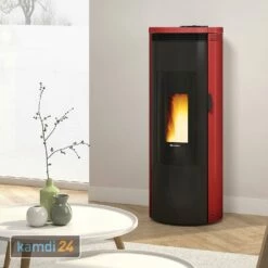 Extraflame Amika Pelletofen Bordeaux