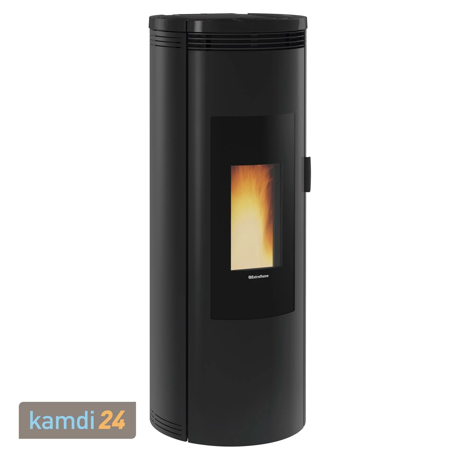 Extraflame Amika Pelletofen Schwarz 4 Extraflame Amika Pelletofen Schwarz – Bild 2