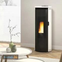 Extraflame Amika Pelletofen Weiß