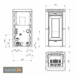 Extraflame Anastasia Plus Pelletofen Bianco -Angebote Kamdi24 Store extraflame anastasia plus pelletofen bianco 6856 m 6
