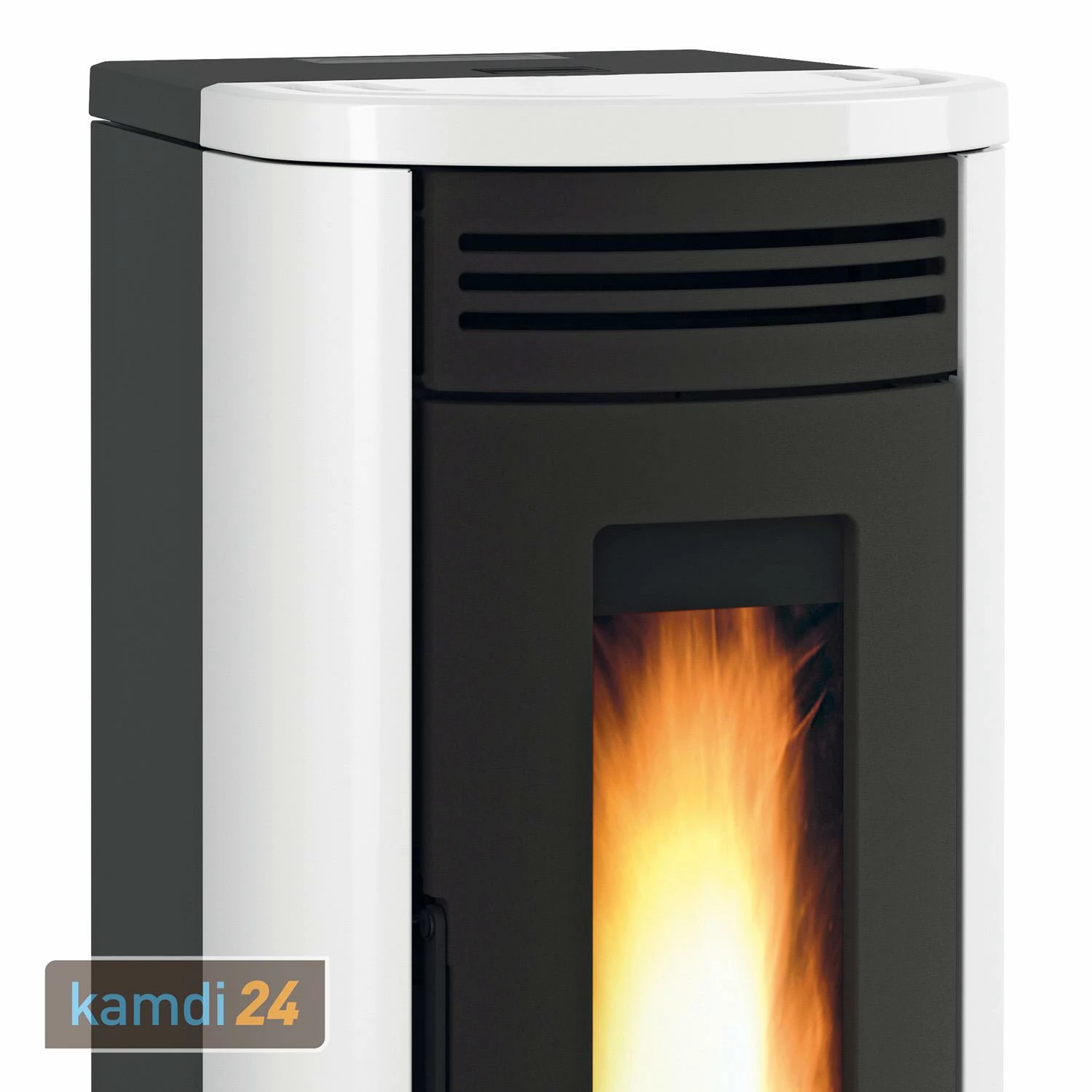 Extraflame Costanza Idro Wasserführender Pelletofen Weiß 6 Extraflame Costanza Idro Wasserführender Pelletofen Weiß – Bild 4