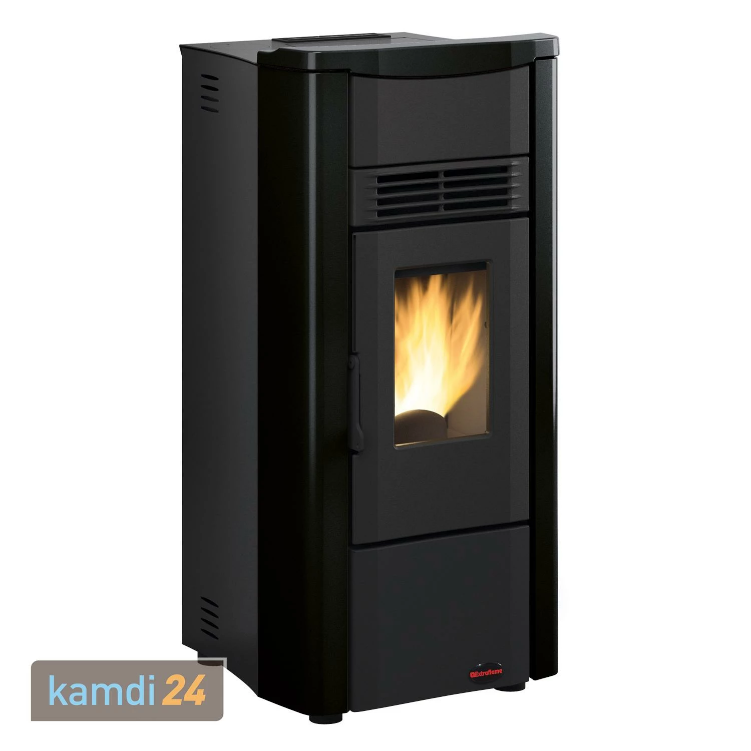 Extraflame Giusy EVO 2.0 Pelletofen Schwarz 4 Extraflame Giusy EVO 2.0 Pelletofen Schwarz – Bild 2