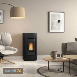 Extraflame Klaudia Pelletofen Stahl Schwarz -Angebote Kamdi24 Store extraflame klaudia pelletofen stahl schwarz 21620 m 4
