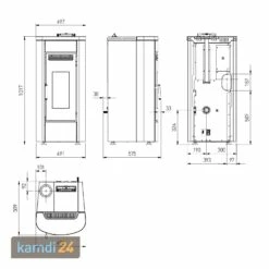 Extraflame Klaudia Pelletofen Stahl Schwarz -Angebote Kamdi24 Store extraflame klaudia pelletofen stahl schwarz 21620 m 6
