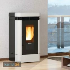 Extraflame Lucia Plus Pelletofen Weiß