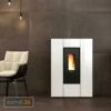 Extraflame Marilena Plus AD Crystal Pelletofen Weiß