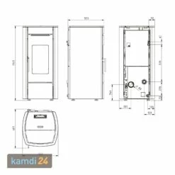 Extraflame Marina Idro H13 Wasserführender Pelletofen Stahl Bordeaux -Angebote Kamdi24 Store extraflame marina idro h13 wasserfuehrender pelletofen stahl bordeaux 24945 m 5