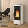 Extraflame Marina Idro H13 Wasserführender Pelletofen Stahl Elfenbein