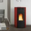 Extraflame Raffaella Idro H15 Wasserführender Pelletofen Stahl Bordeaux