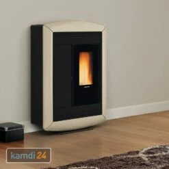 Extraflame Souvenir Lux EVO Pelletofen Majolika Tortora