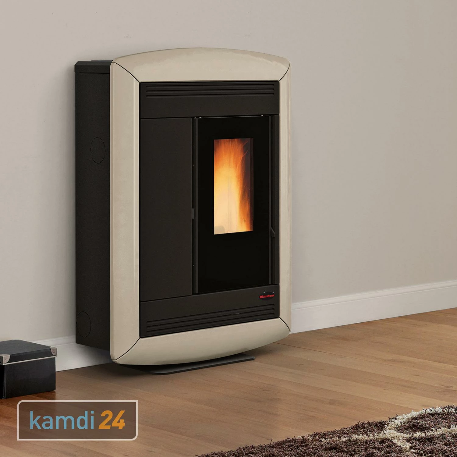 Extraflame Souvenir Lux Pelletofen Tortora 3 Extraflame Souvenir Lux Pelletofen Tortora