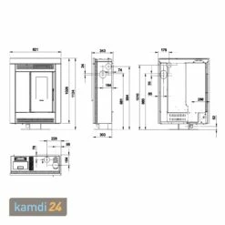 Extraflame Souvenir Petra EVO Pelletofen Naturstein -Angebote Kamdi24 Store extraflame souvenir petra evo pelletofen naturstein 24195 m 5