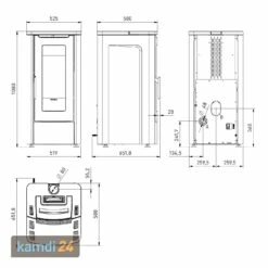 Extraflame Teorema Pelletofen Bordeaux -Angebote Kamdi24 Store extraflame teorema pelletofen bordeaux 19014 m 6