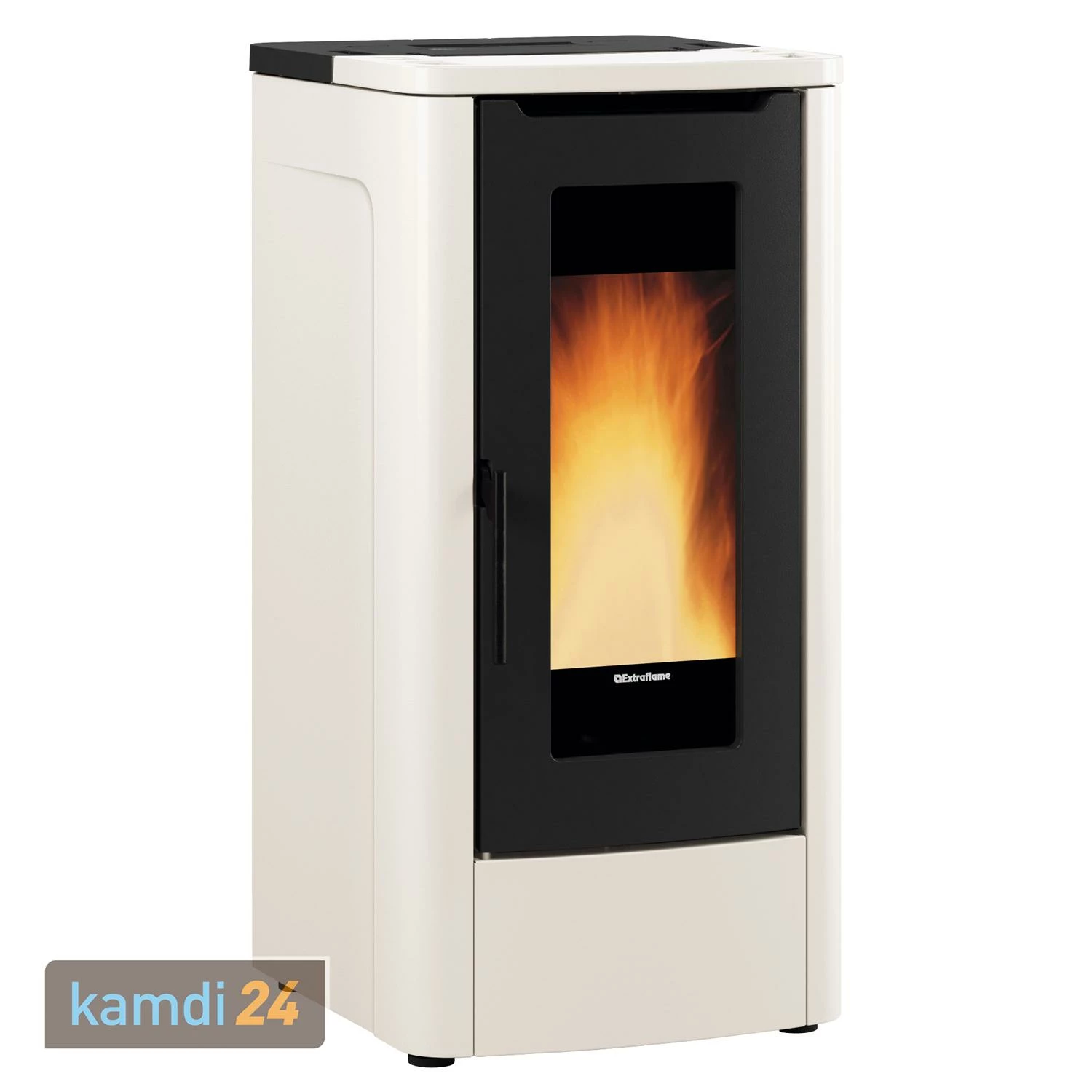 Extraflame Teorema Pelletofen Elfenbein 4 Extraflame Teorema Pelletofen Elfenbein – Bild 2