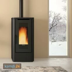 Extraflame Teorema Pelletofen Schwarz