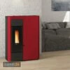 Extraflame Virna Idro Wasserführender Pelletofen Bordeaux