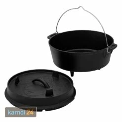 FEUERGOTT Dutch Oven 4,5 L Mit Füßen -Angebote Kamdi24 Store feuergott dutch oven 45 l mit fuessen 25379 m 2