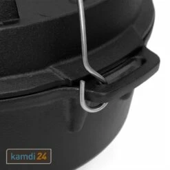 FEUERGOTT Dutch Oven 4,5 L Mit Füßen -Angebote Kamdi24 Store feuergott dutch oven 45 l mit fuessen 25379 m 7