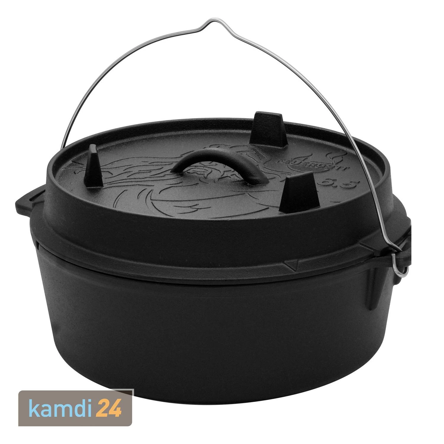 FEUERGOTT Dutch Oven 6,5 L 4 FEUERGOTT Dutch Oven 6,5 L – Bild 2