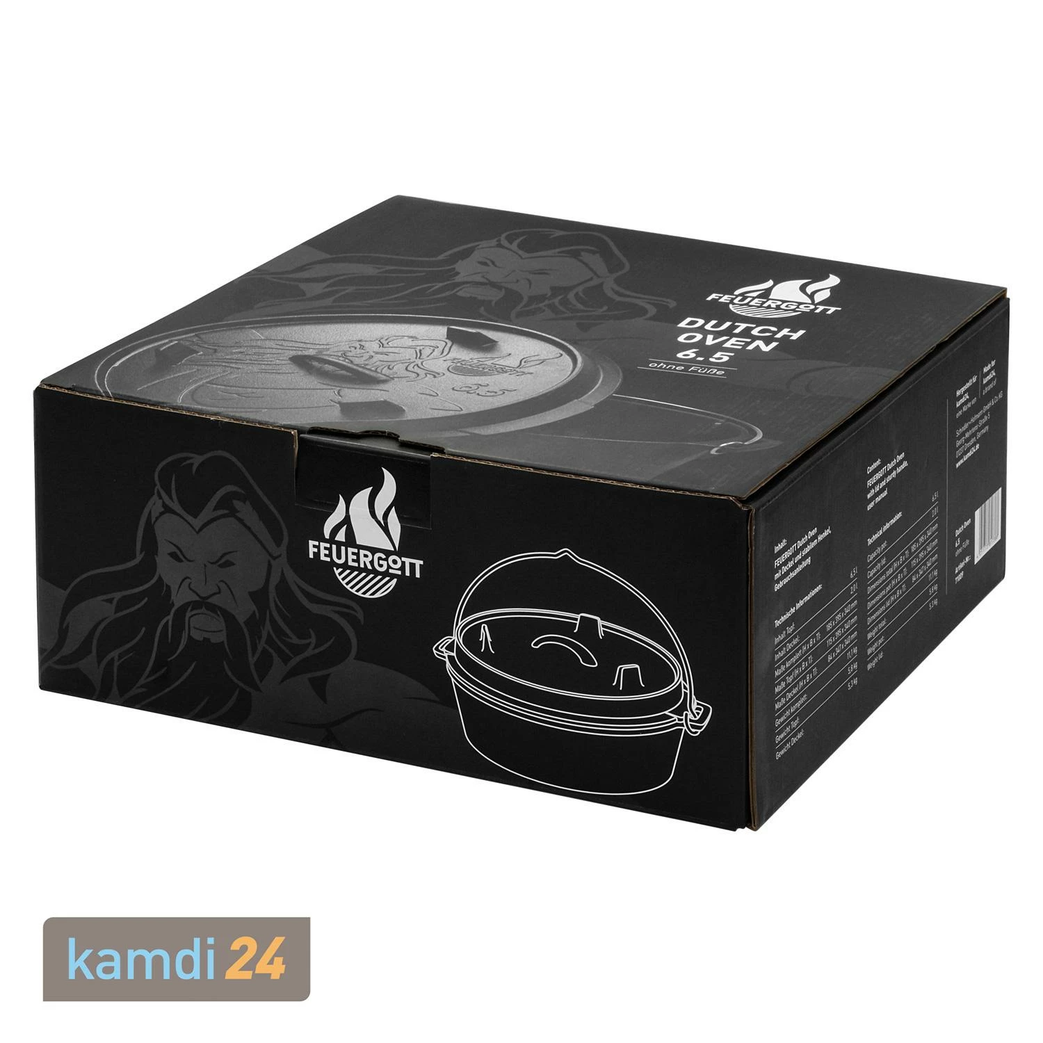 FEUERGOTT Dutch Oven 6,5 L 12 FEUERGOTT Dutch Oven 6,5 L – Bild 10