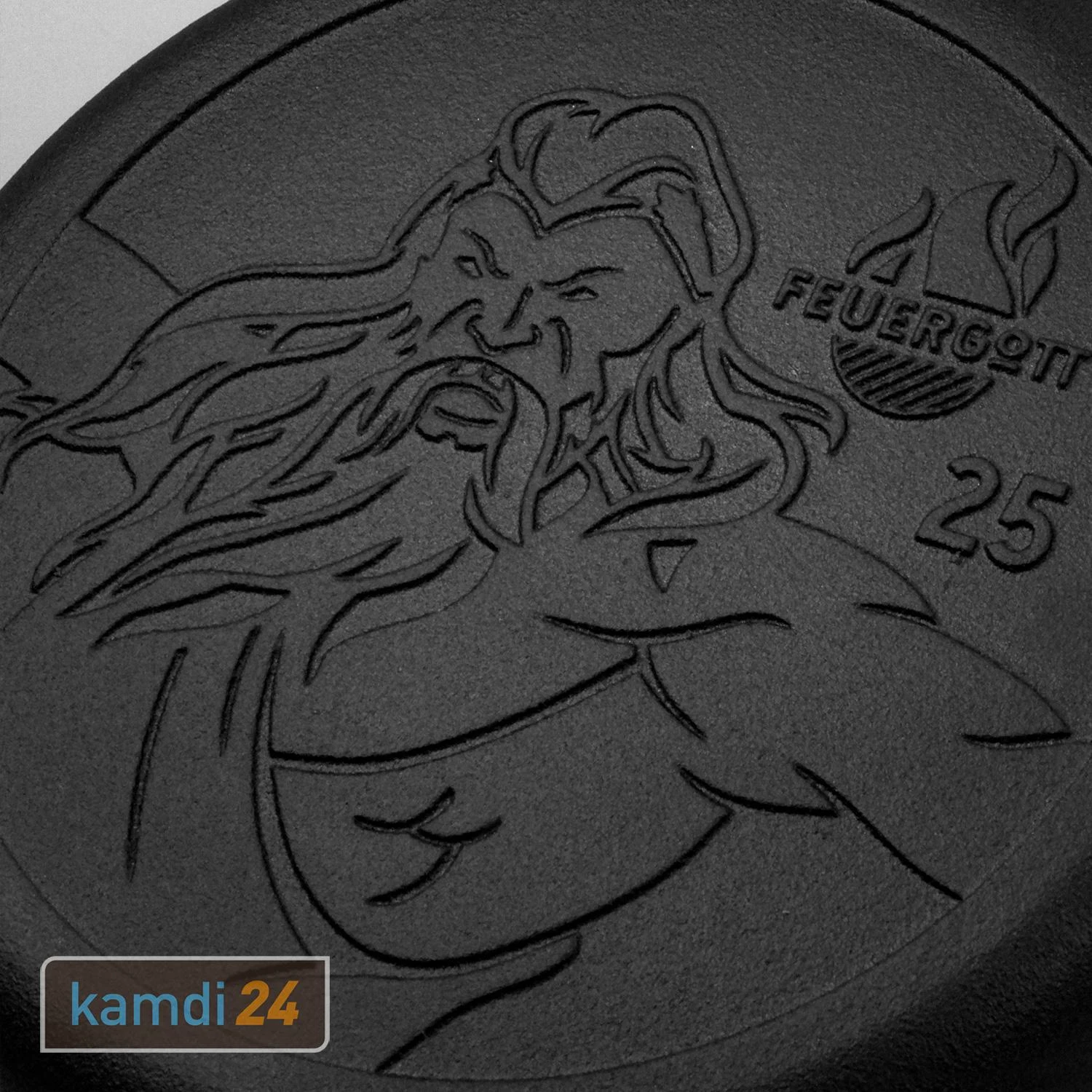 FEUERGOTT Feuerpfanne 25 Mit Stiel, Schwarz 11 FEUERGOTT Feuerpfanne 25 Mit Stiel, Schwarz – Bild 9