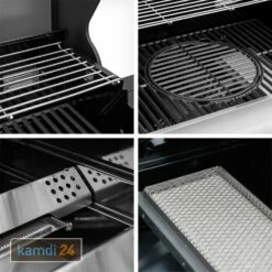 Feuergott Gas-Grillstation Hektor 3B-S Inkl. Abdeckhaube + Drehspieß 20 Feuergott Gas-Grillstation Hektor 3B-S Inkl. Abdeckhaube + Drehspieß -Angebote Kamdi24 Store feuergott gas grillstation hektor 3b s inkl abdeckhaube drehspiess 25900 m 6